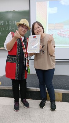 組長頒發感謝狀圖片